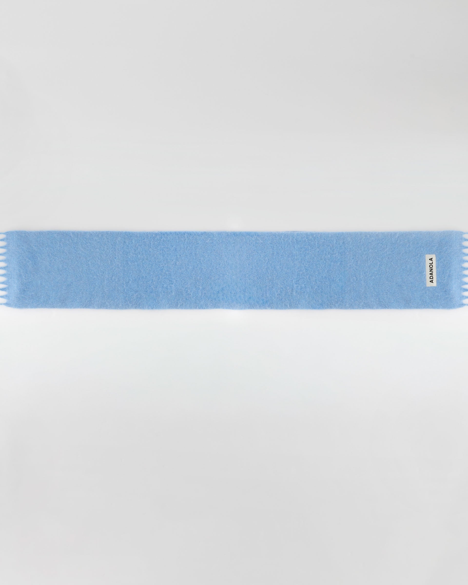 Brushed Scarf - Ice Blue