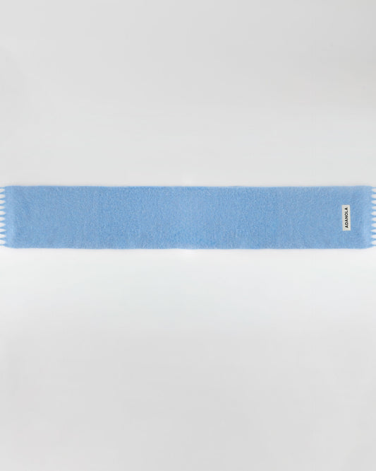 Brushed Scarf - Ice Blue