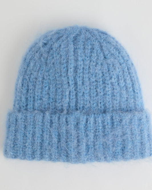 Brushed Beanie - Ice Blue