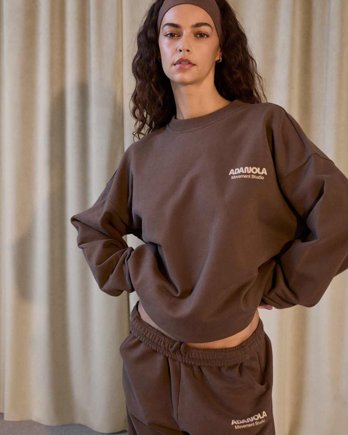 Studio Oversized Sweatshirt Mocha