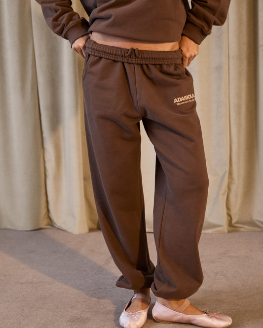 Studio Sweatpants - Mocha Brown