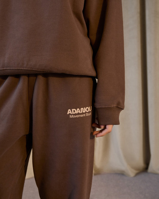Studio Sweatpants - Mocha Brown