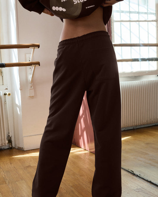 Movement Straight Leg Sweatpants - Chocolate Brown