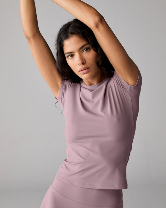 Ultimate Short Sleeve Top - Dusk Purple