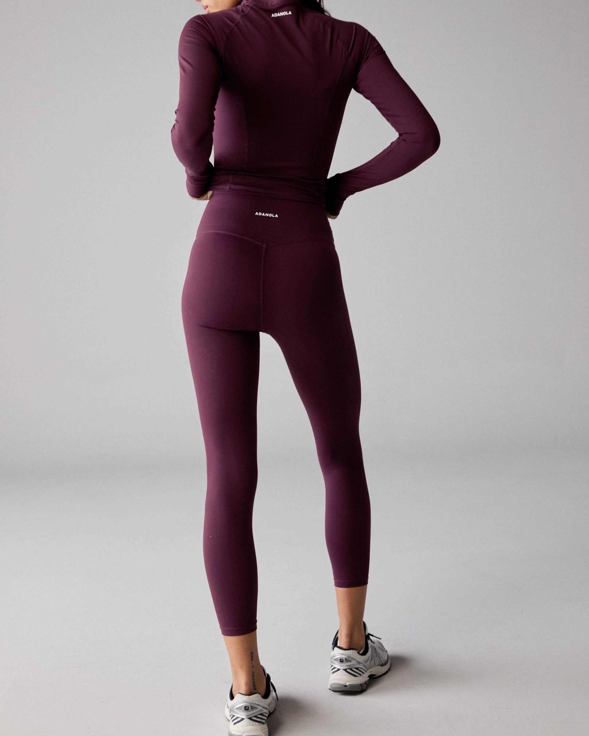 Ultimate Leggings - Dark Cherry – Adanola