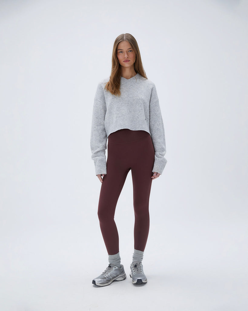 Vaffel Sweat 'Asnaes' - Dark Grey Melange main image 0