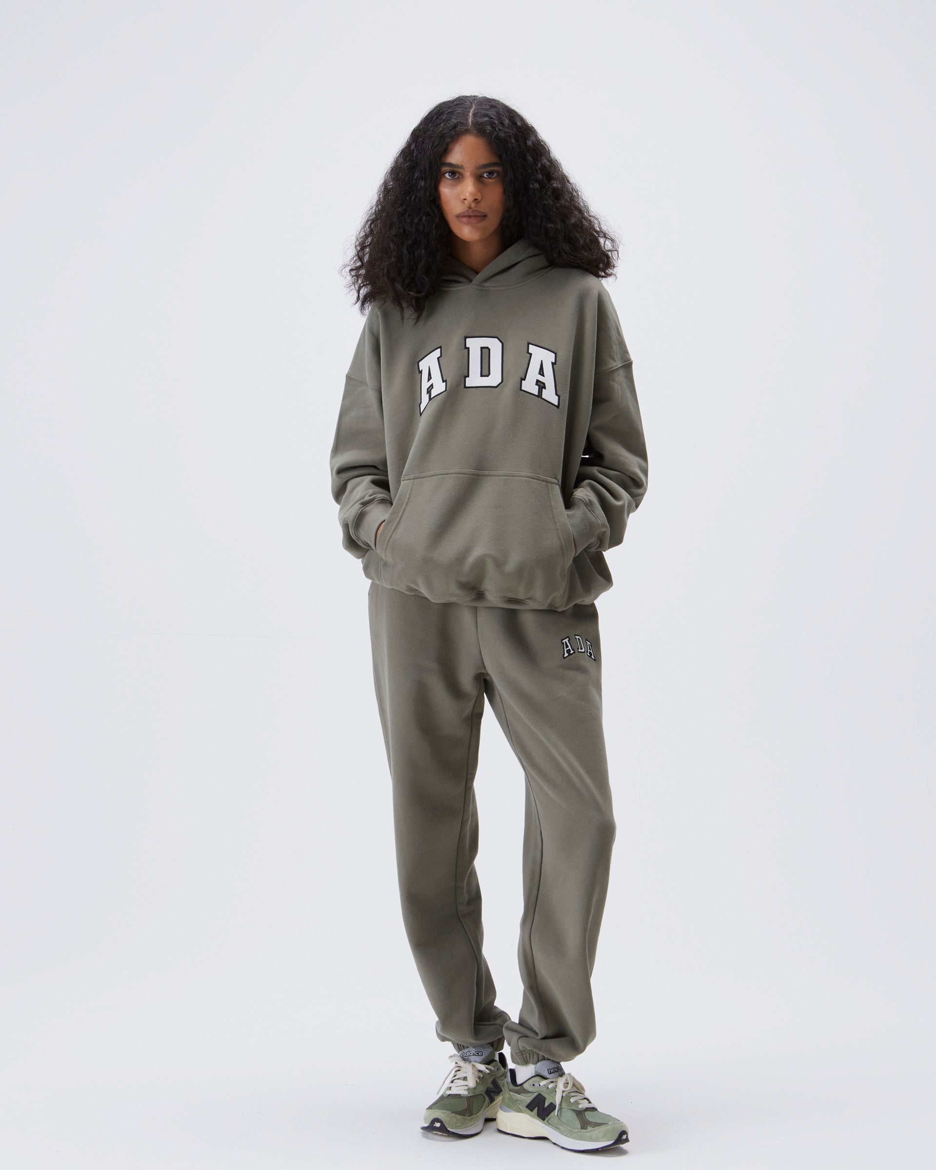 ADORA Oversize Hoodie Cardigan with Button Down