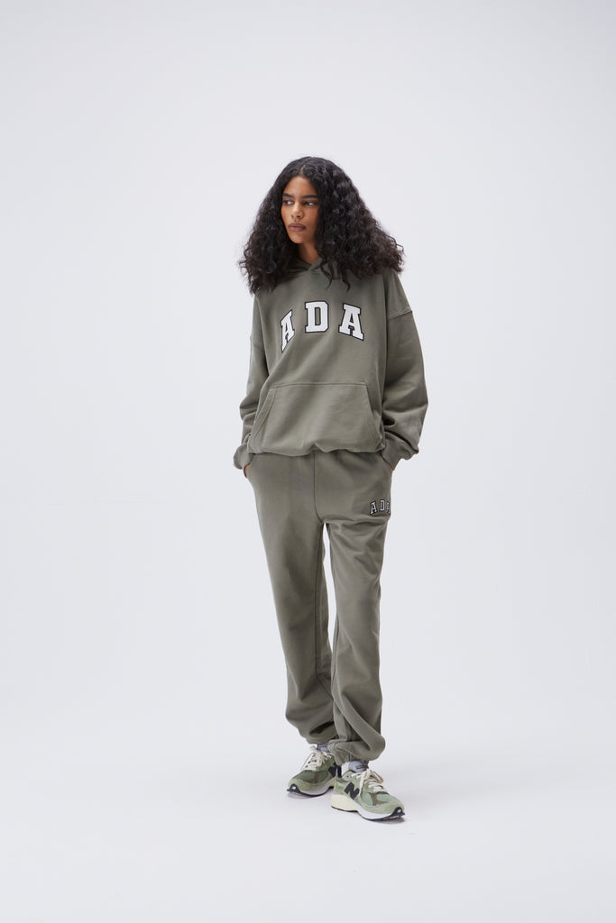 Women's 'ADA' Olive Green Jogger Sweatpants | Adanola