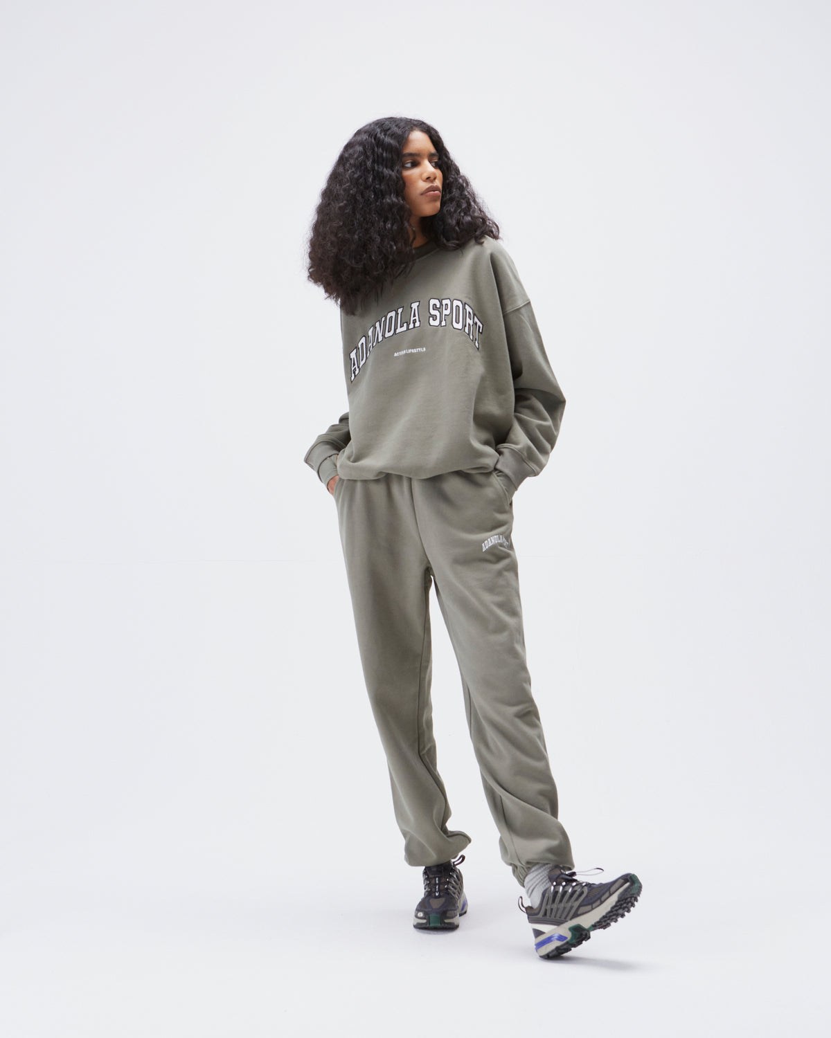 Stay stylish and comfortable with Avia Olive Green Jogger Pants