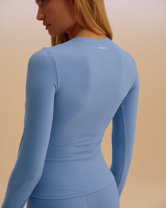 Ultimate Long Sleeve Top - Ice Blue