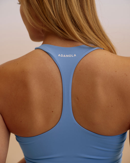 Ultimate Skinny Racer Back Top - Ice Blue