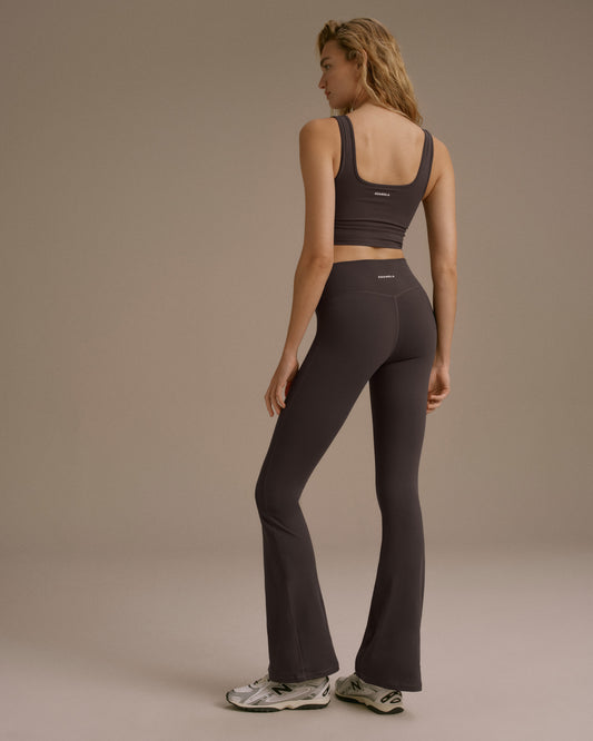 Flared Yoga Pant - Coffee Bean