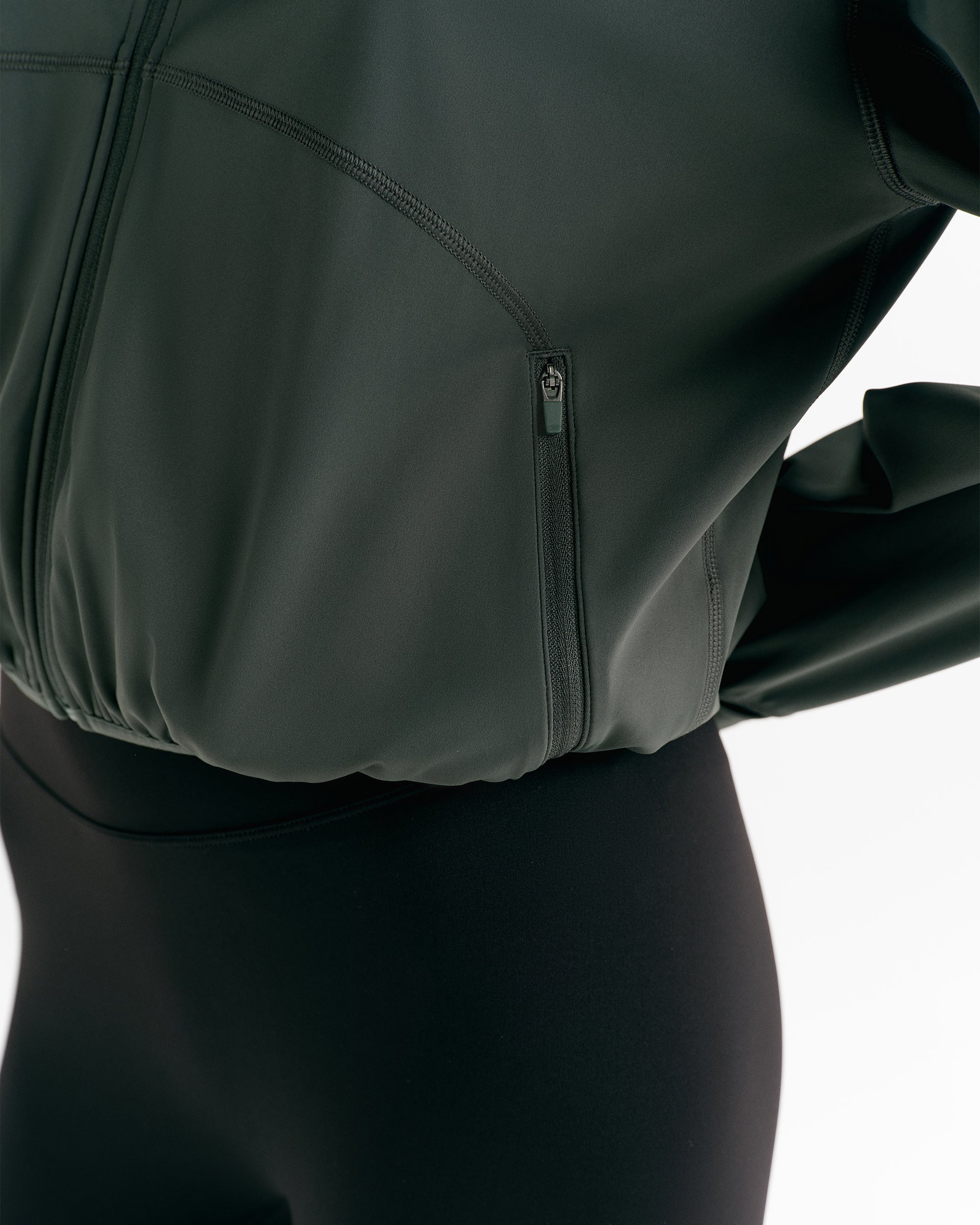 Ultimate Zip Through Jacket - Sea Green