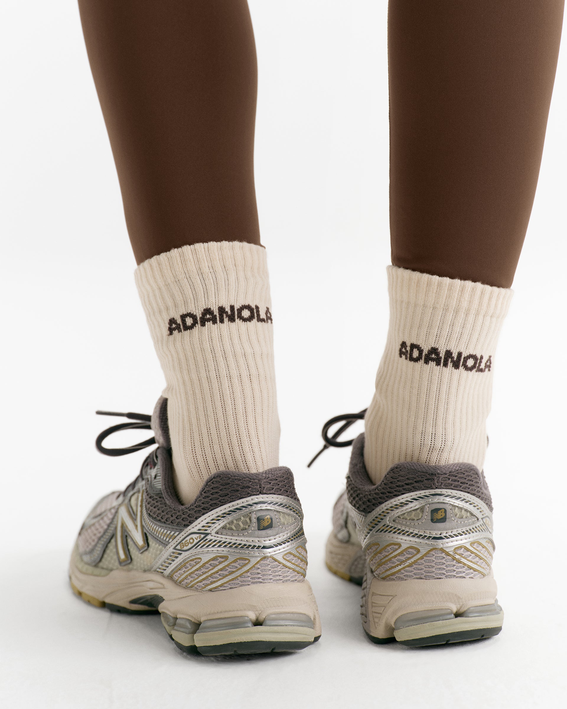 Women's 3 Pack Socks - Coffee Bean | Adanola – Adanola