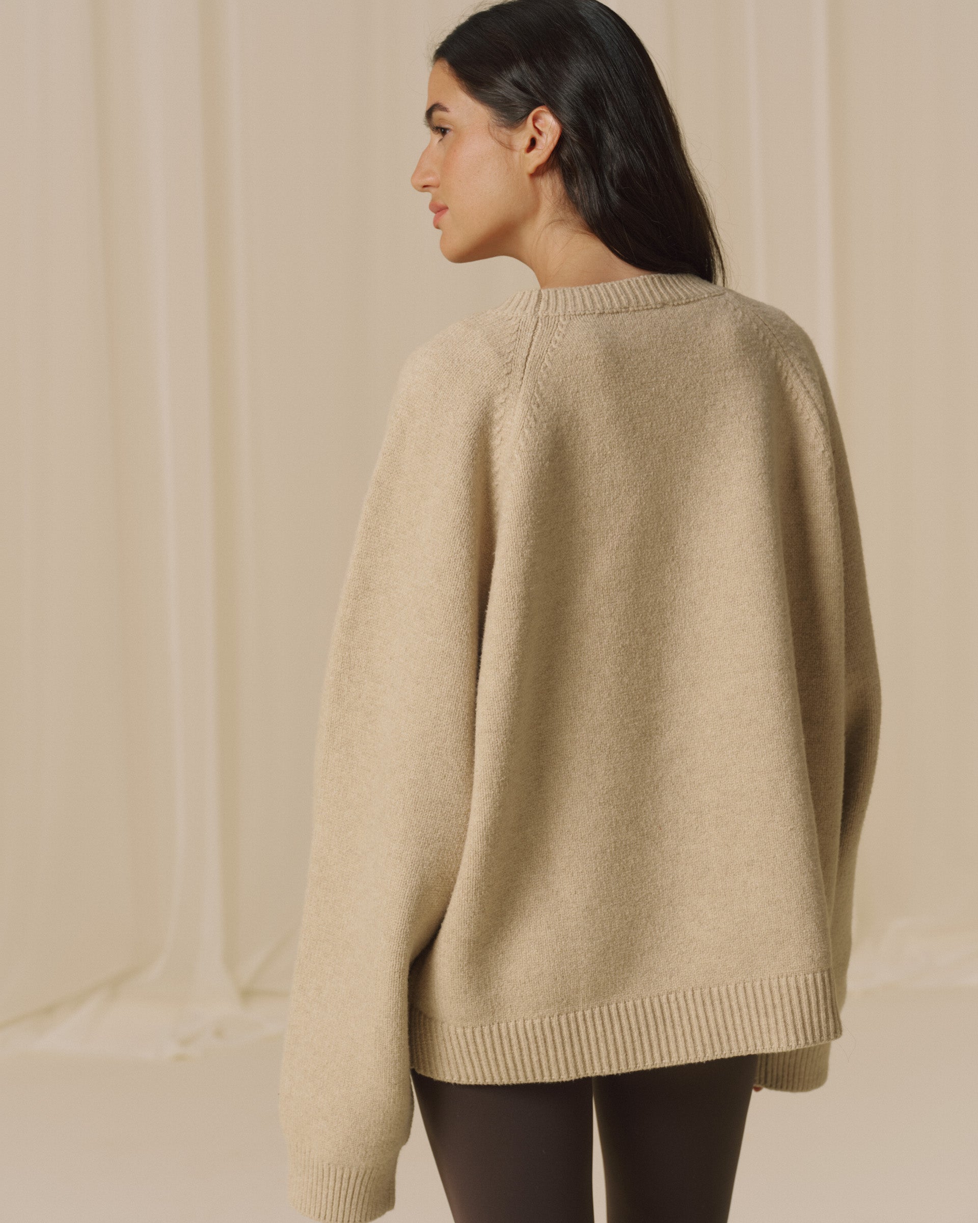 【CTHY】HIGH-END OVERSIZE KNIT CTHY】HIGH-END OVERSIZE KNIT Oversized high neck jumper in chunky