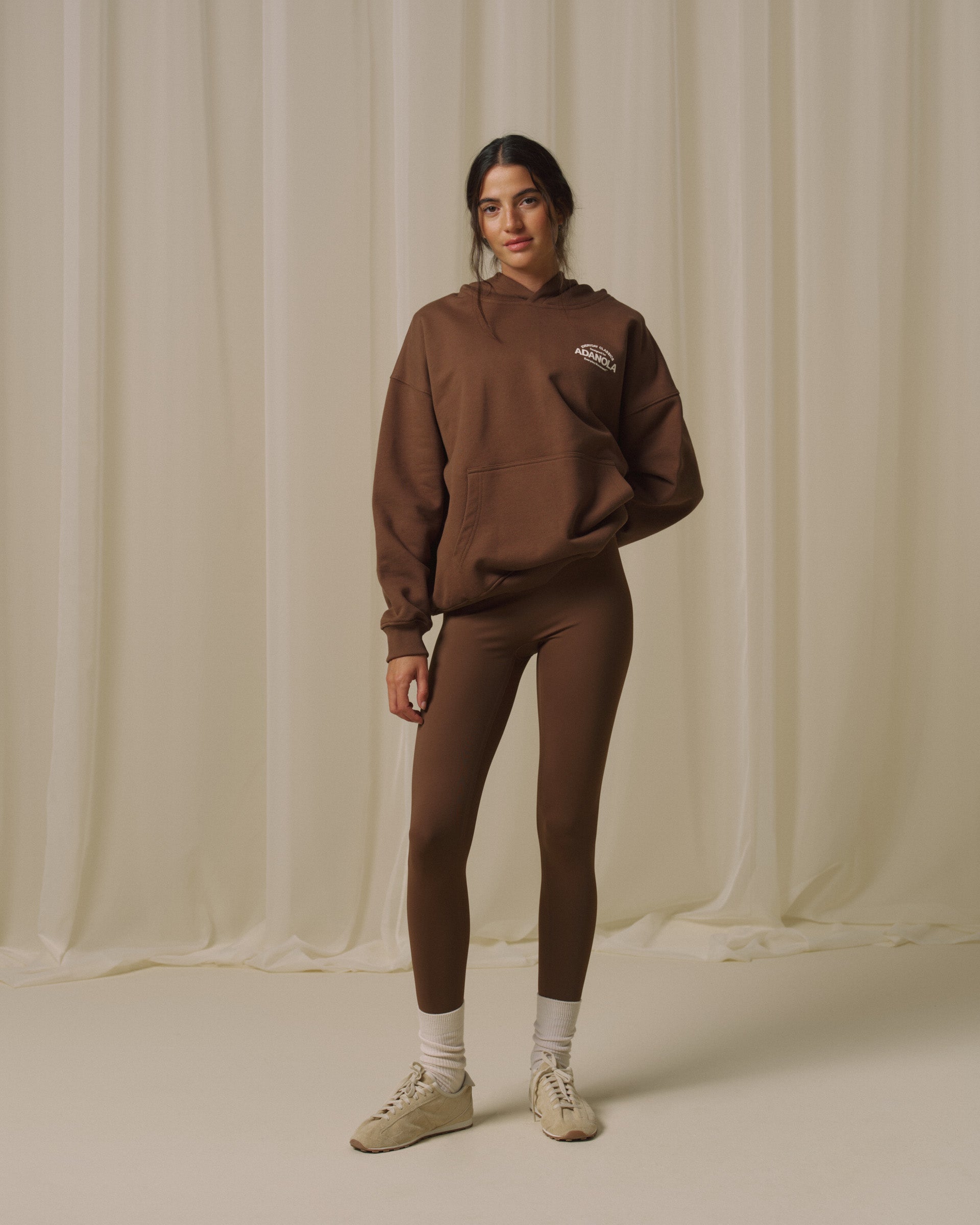 Classics Oversized Hoodie - Mocha Brown
