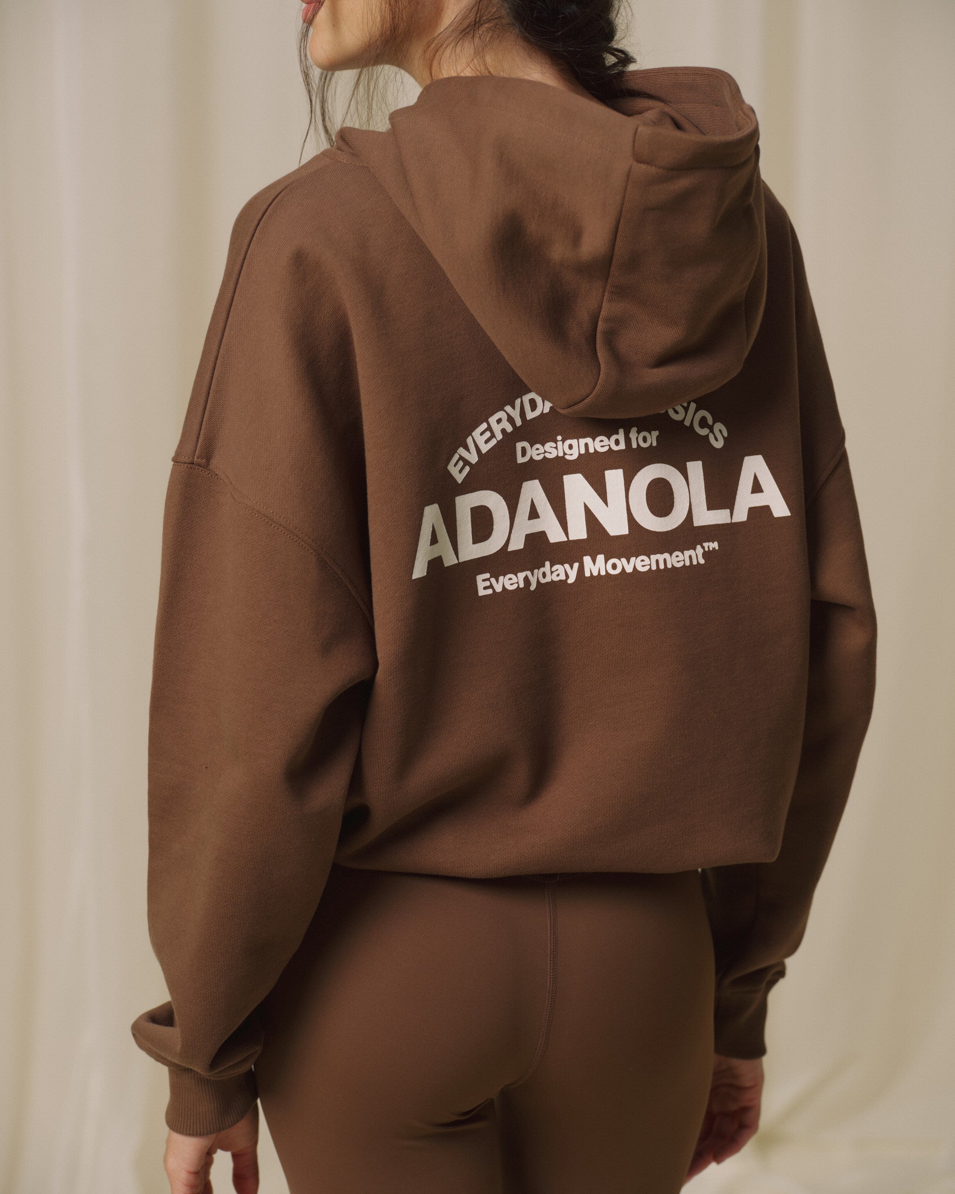 Classics Oversized Hoodie - Mocha Brown – Adanola