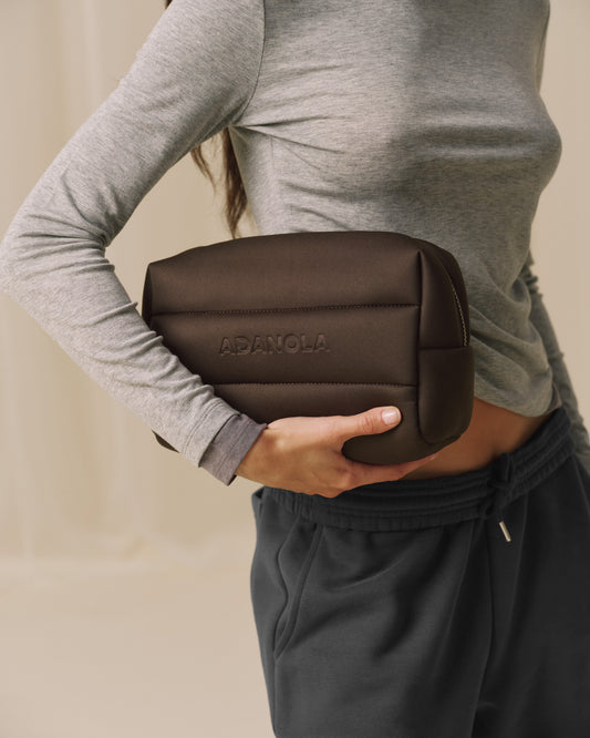 Padded Pouch - Coffee Bean