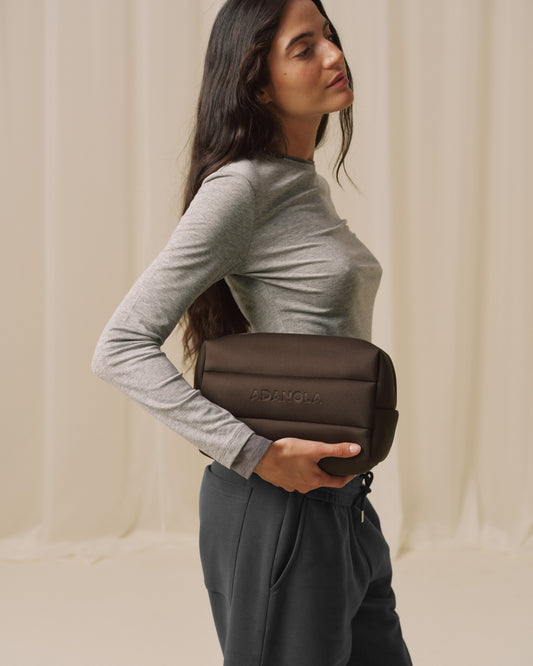 Padded Pouch - Coffee Bean