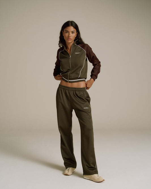 Jersey Track Pant - Fern Green