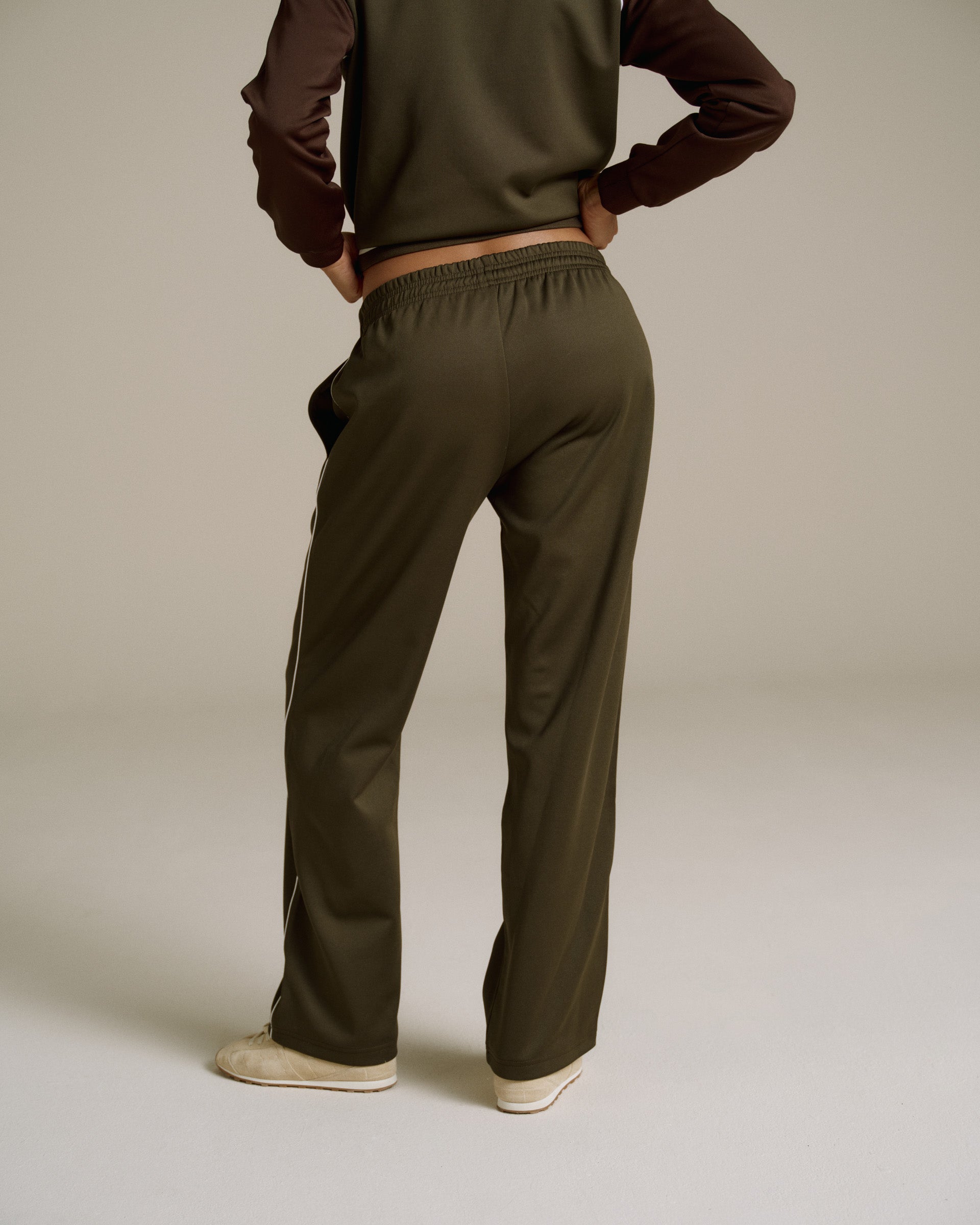 Jersey Track Pant - Fern Green