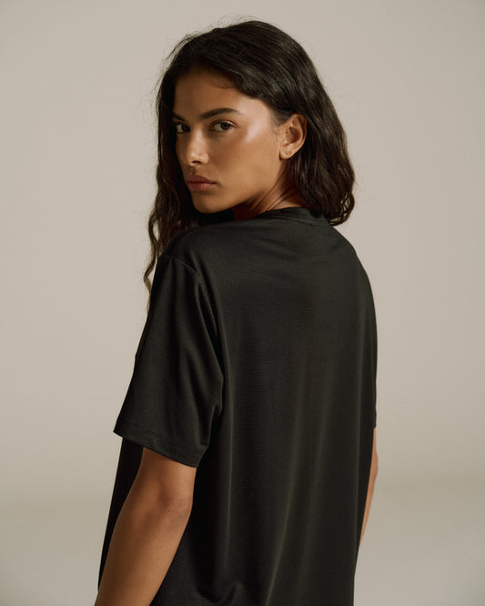 Mesh Active T-Shirt - Black