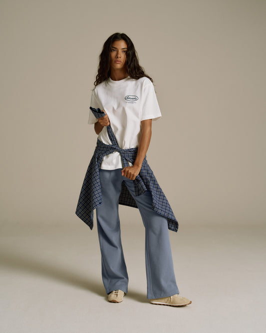 Signature Short Sleeve Oversized T-shirt - White