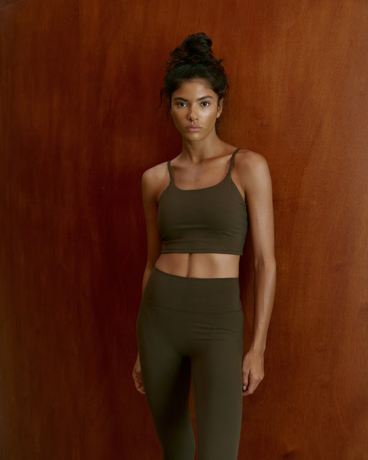 Ultimate Tank Bra - Fern Green