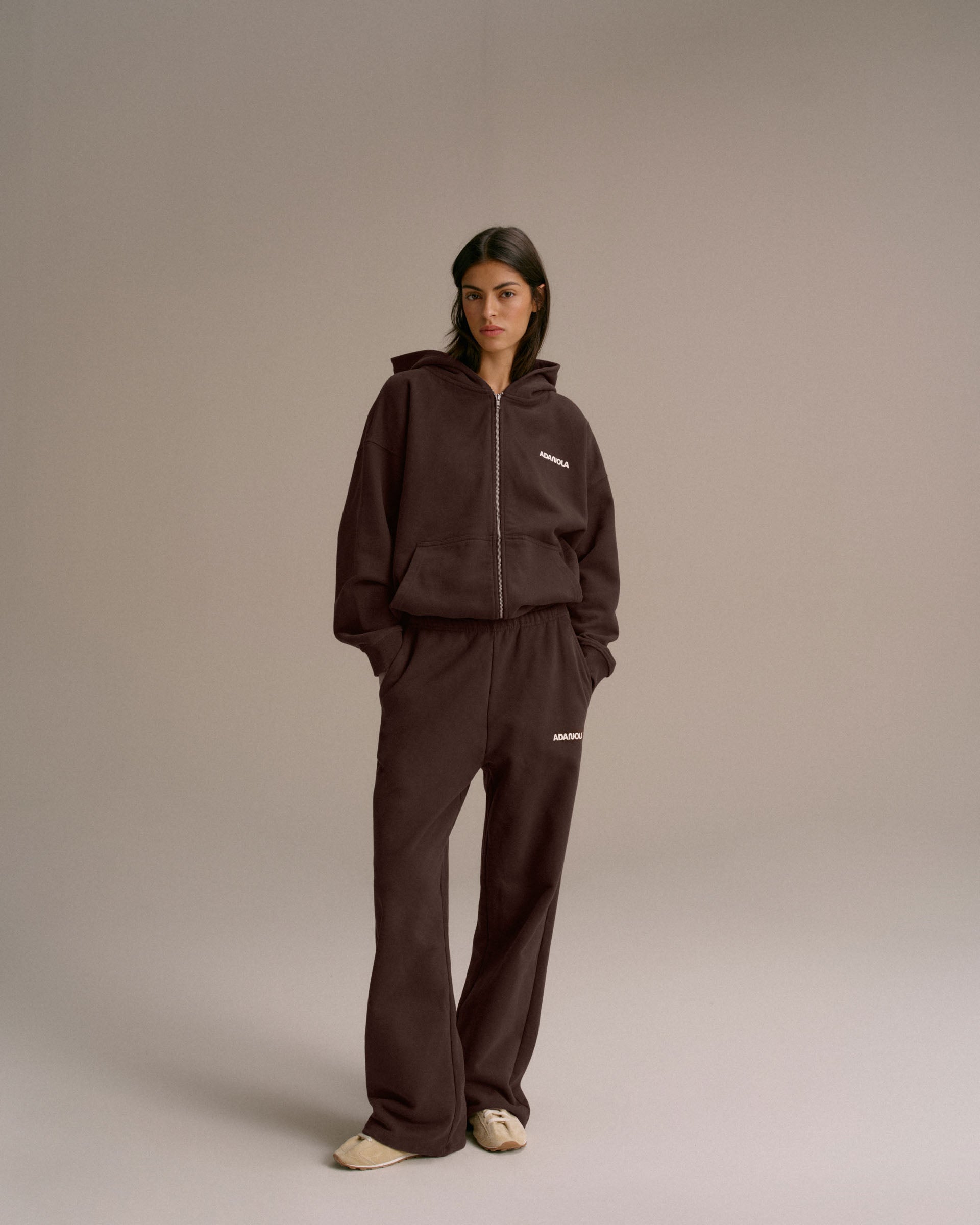 Movement Straight Leg Sweatpants - Chocolate Brown