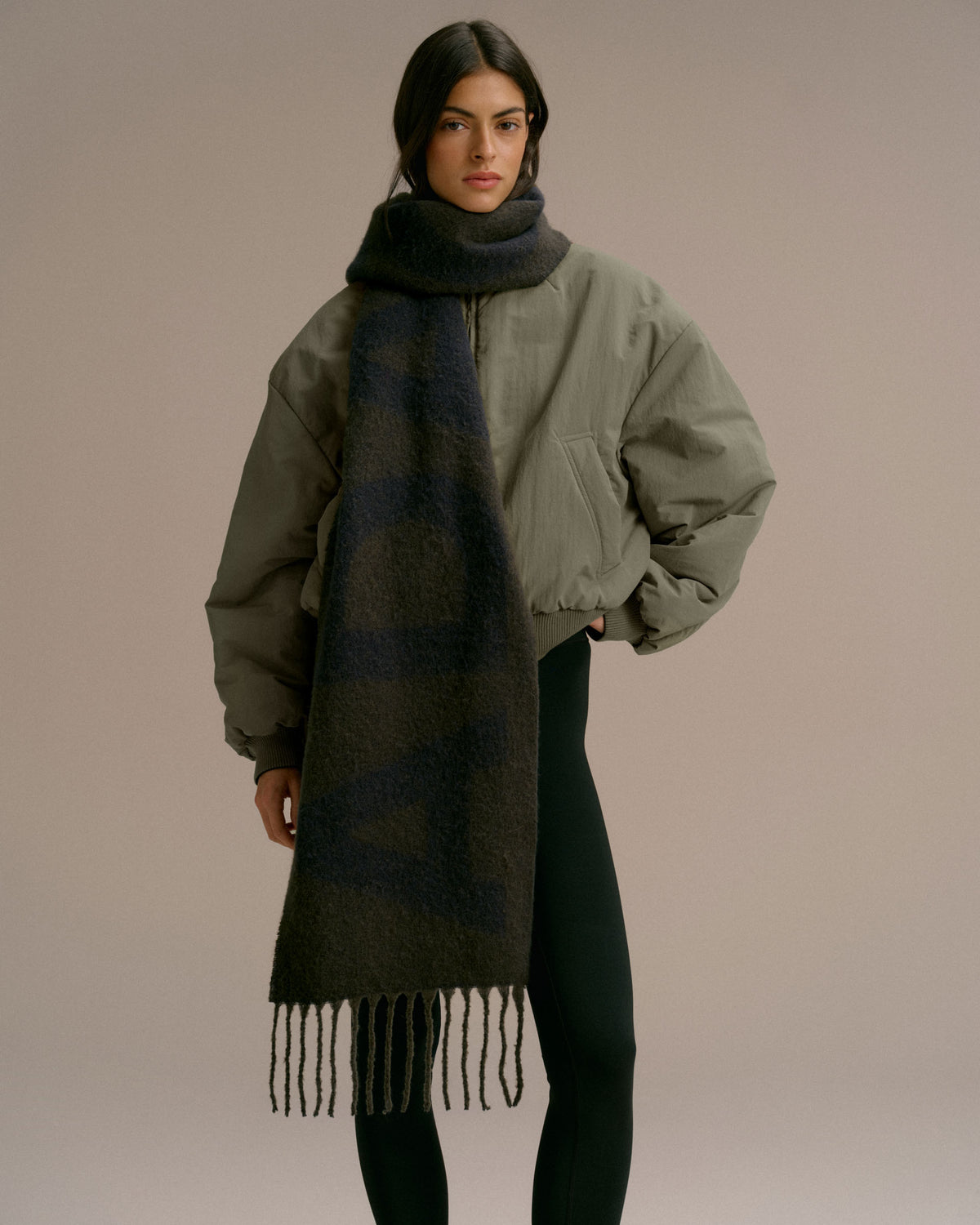Knit Scarf Fern