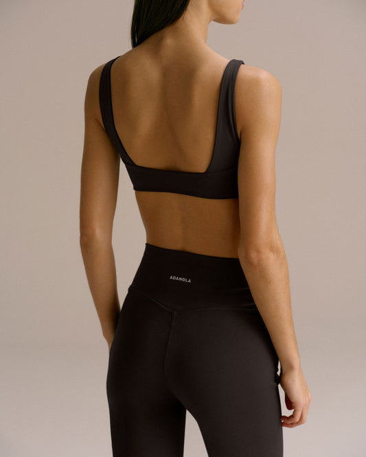 Ultimate Twist Front Bra - Coffee Bean