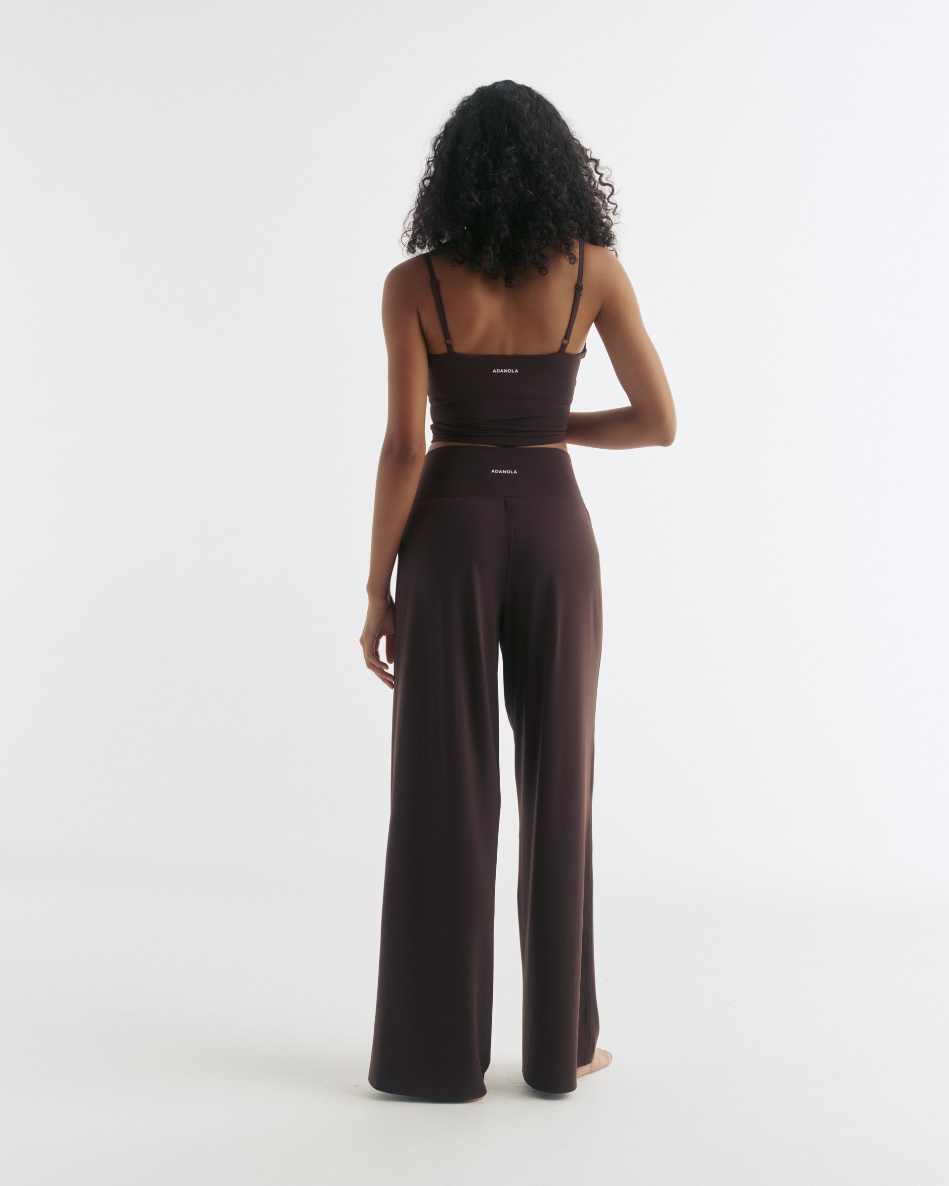 Wide Leg Yoga Pant - Coffee Bean – Adanola