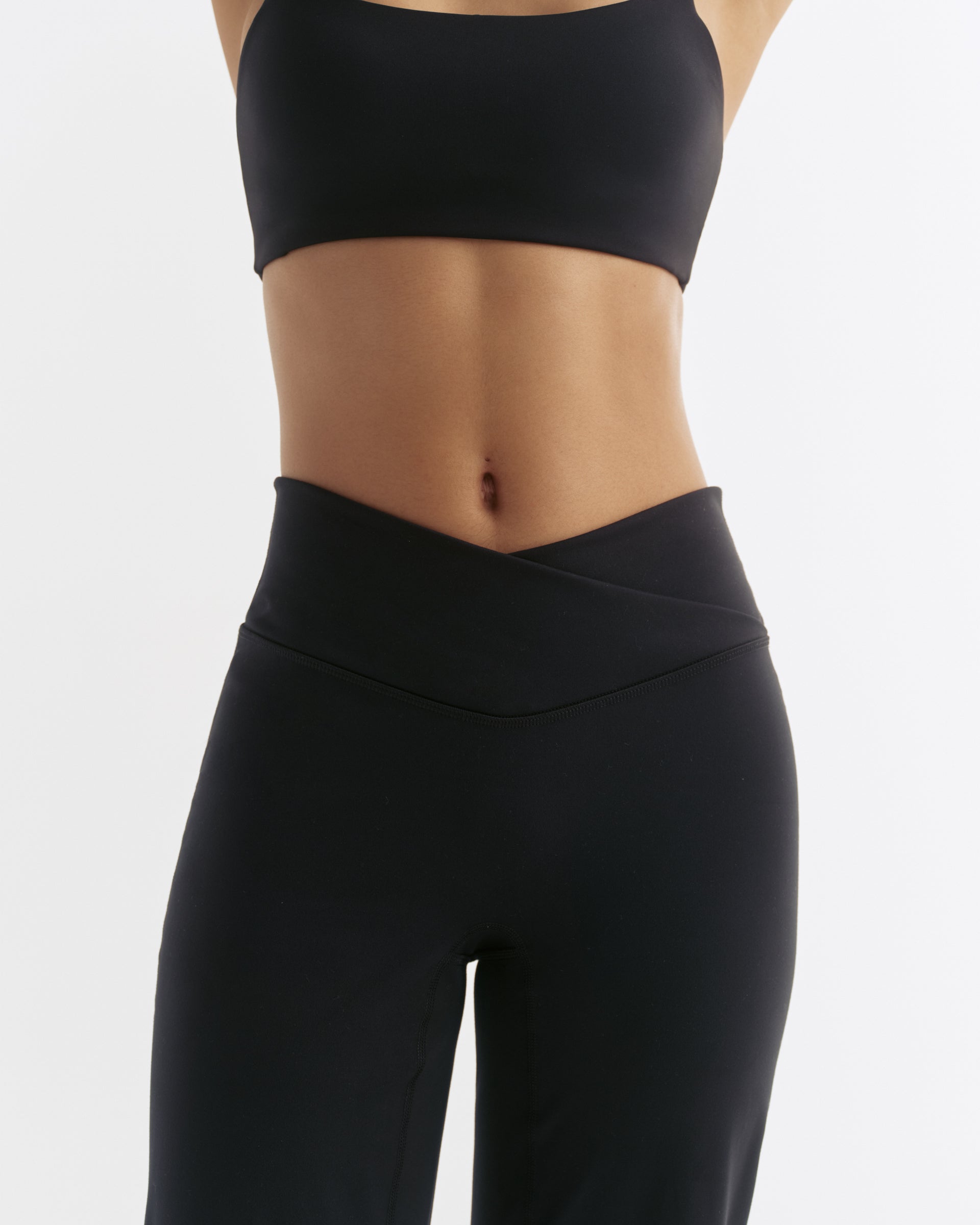 Wrap Yoga Pant - Black – Adanola