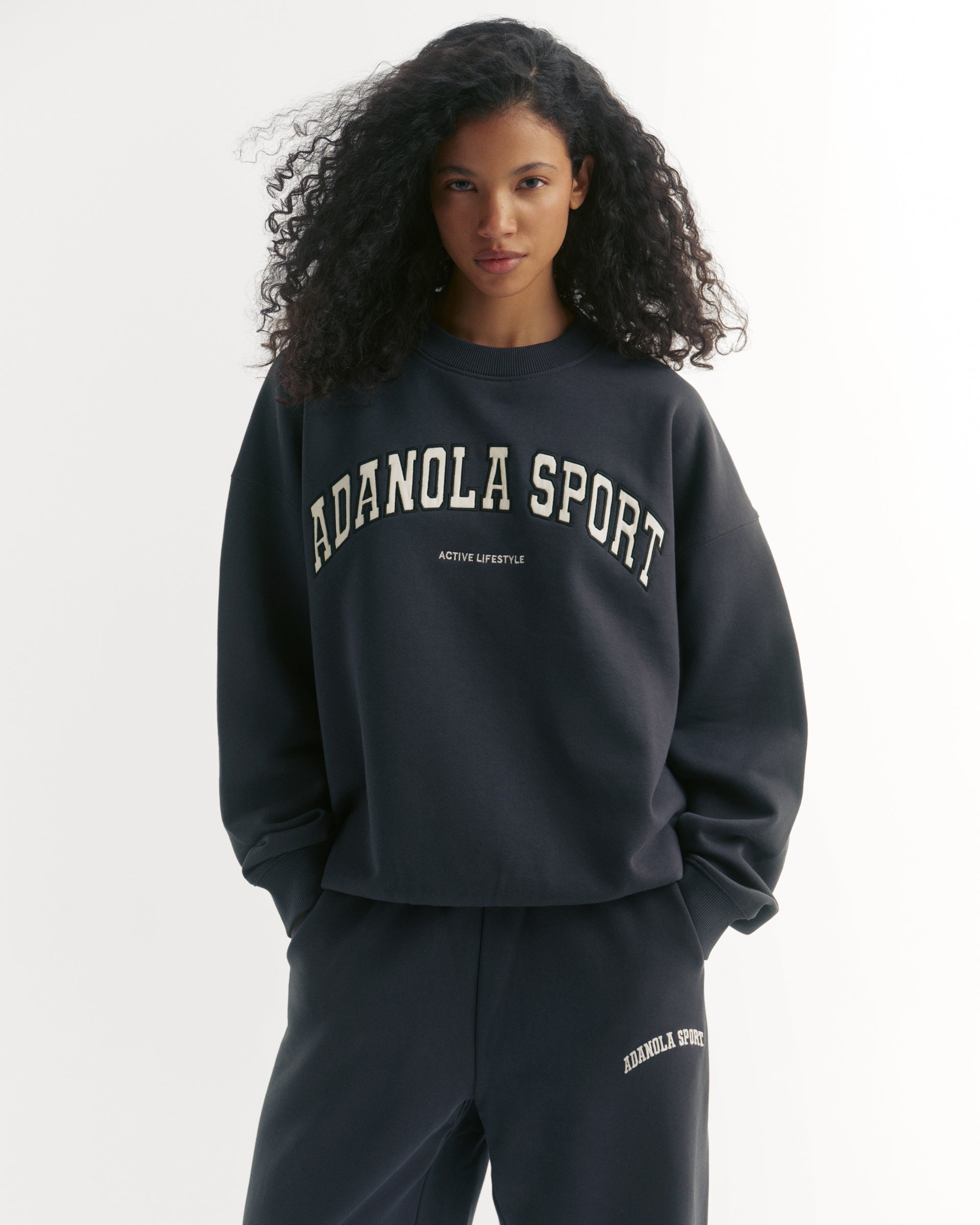AS Oversized Sweatshirt - Midnight Blue