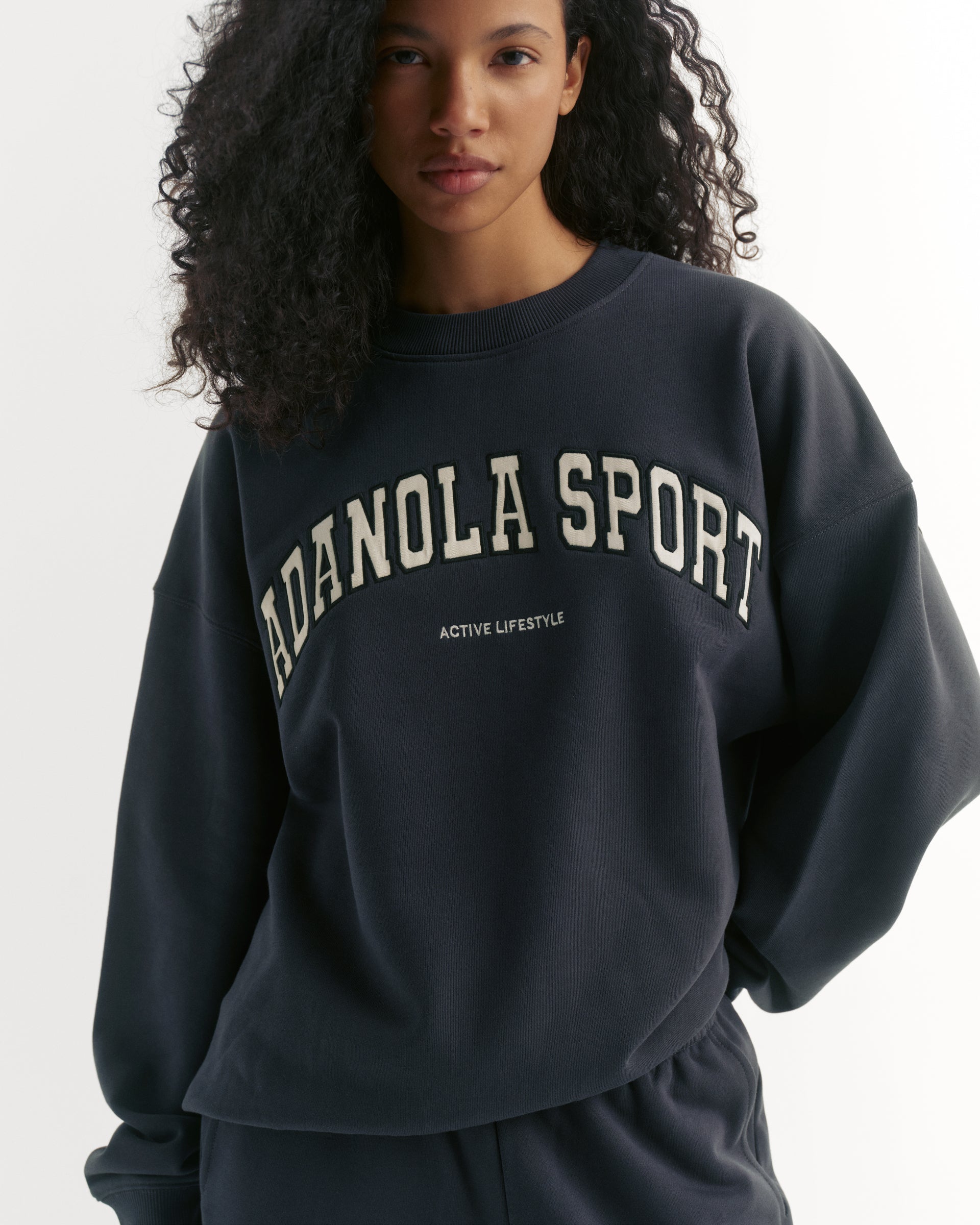 AS Oversized Sweatshirt - Midnight Blue