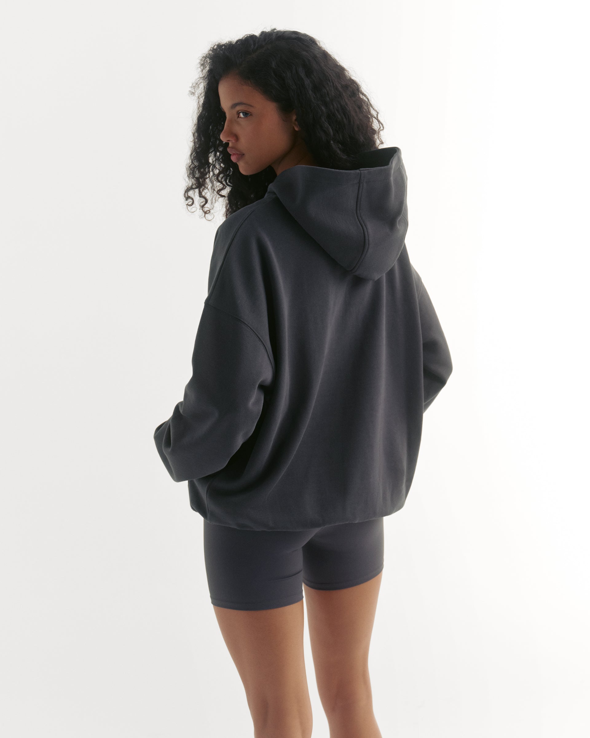 Women's Oversized ADA Hoodie - Midnight Blue | Adanola – Adanola