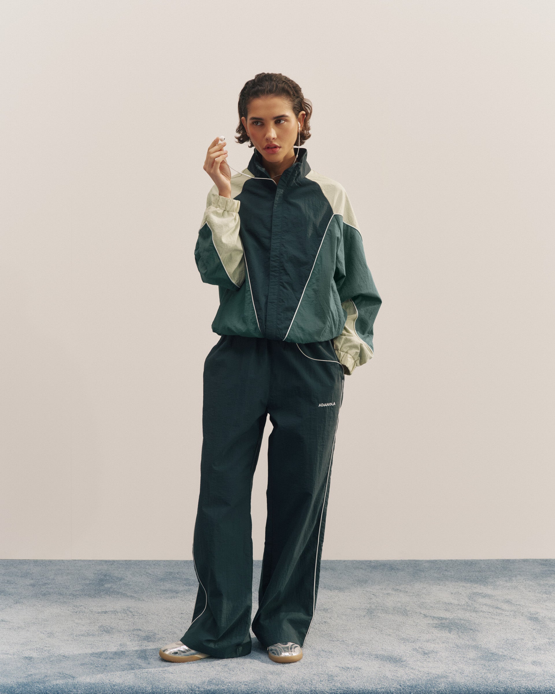 Track Pant - Dark Teal Blue