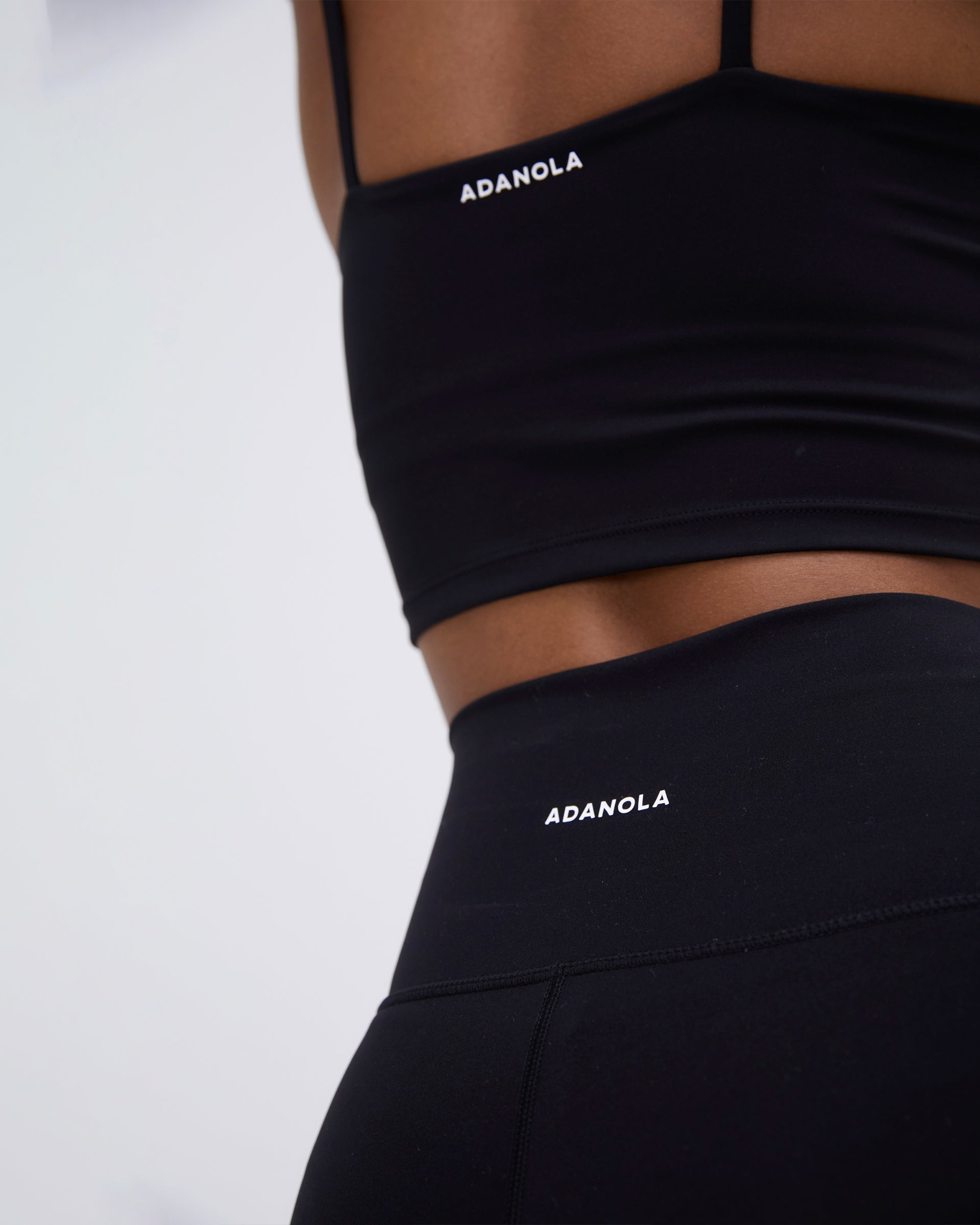 Ultimate Wrap Over Crop Shorts - Black