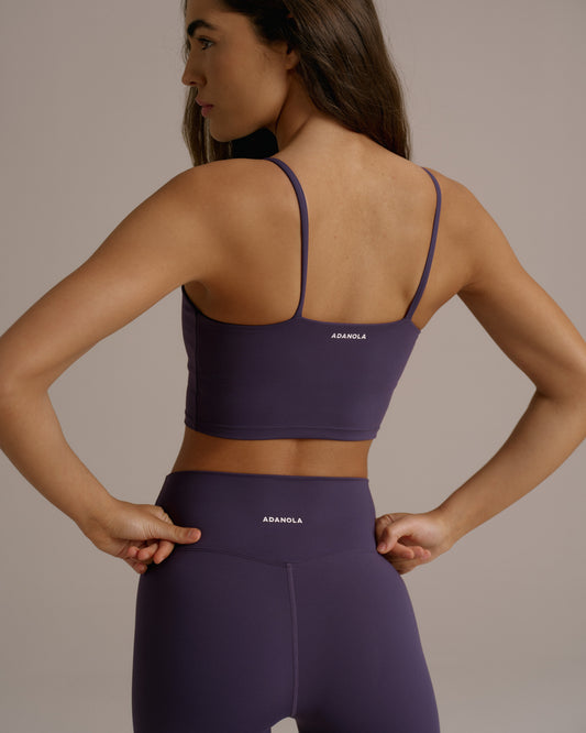 Ultimate Tank Bra - Dark Plum