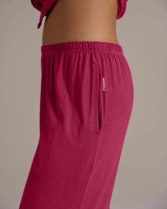 Modal Pyjamas - Berry Red