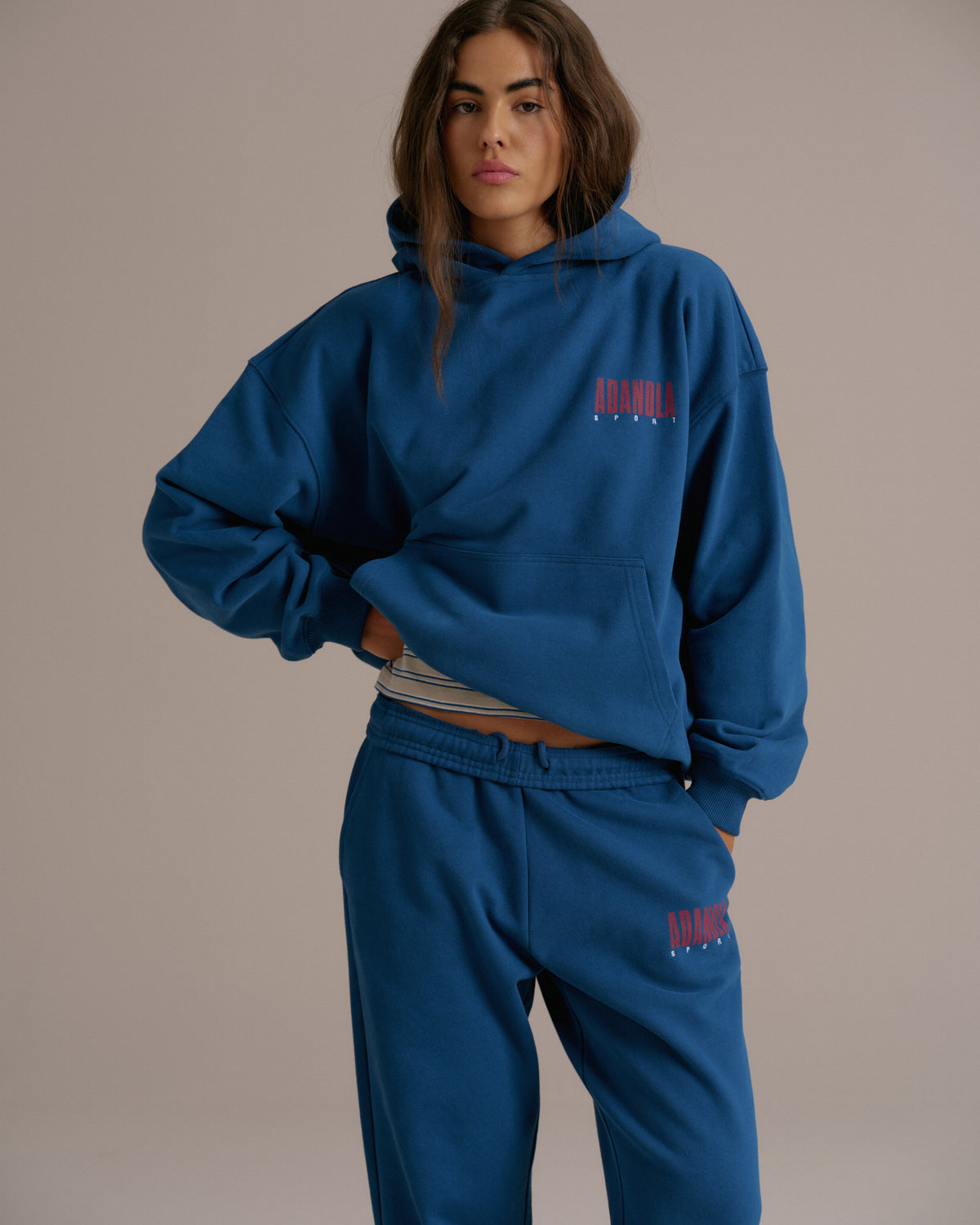 Oversized Hoodie Washed College