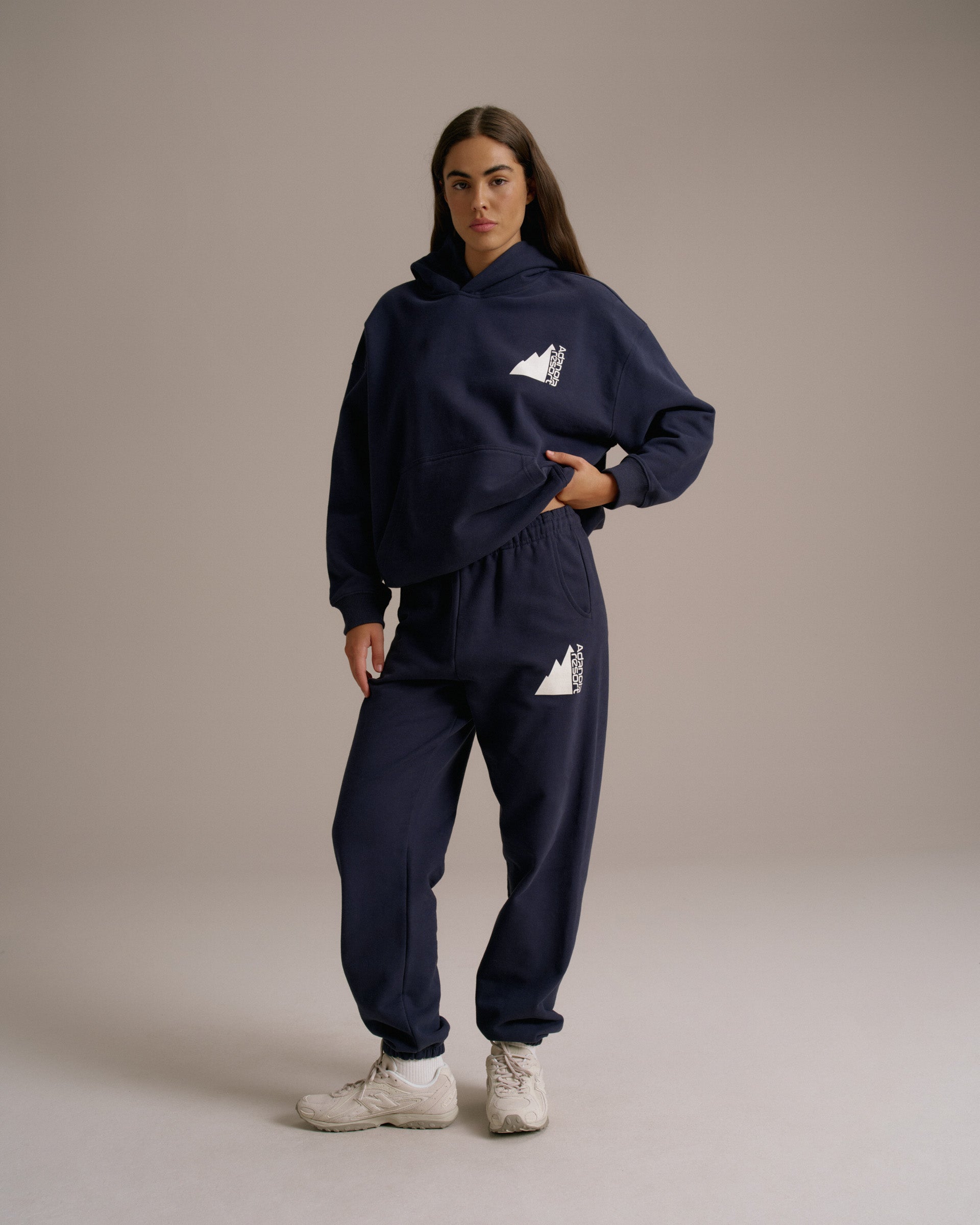 Peaks Sweatpants - Navy Blue – Adanola