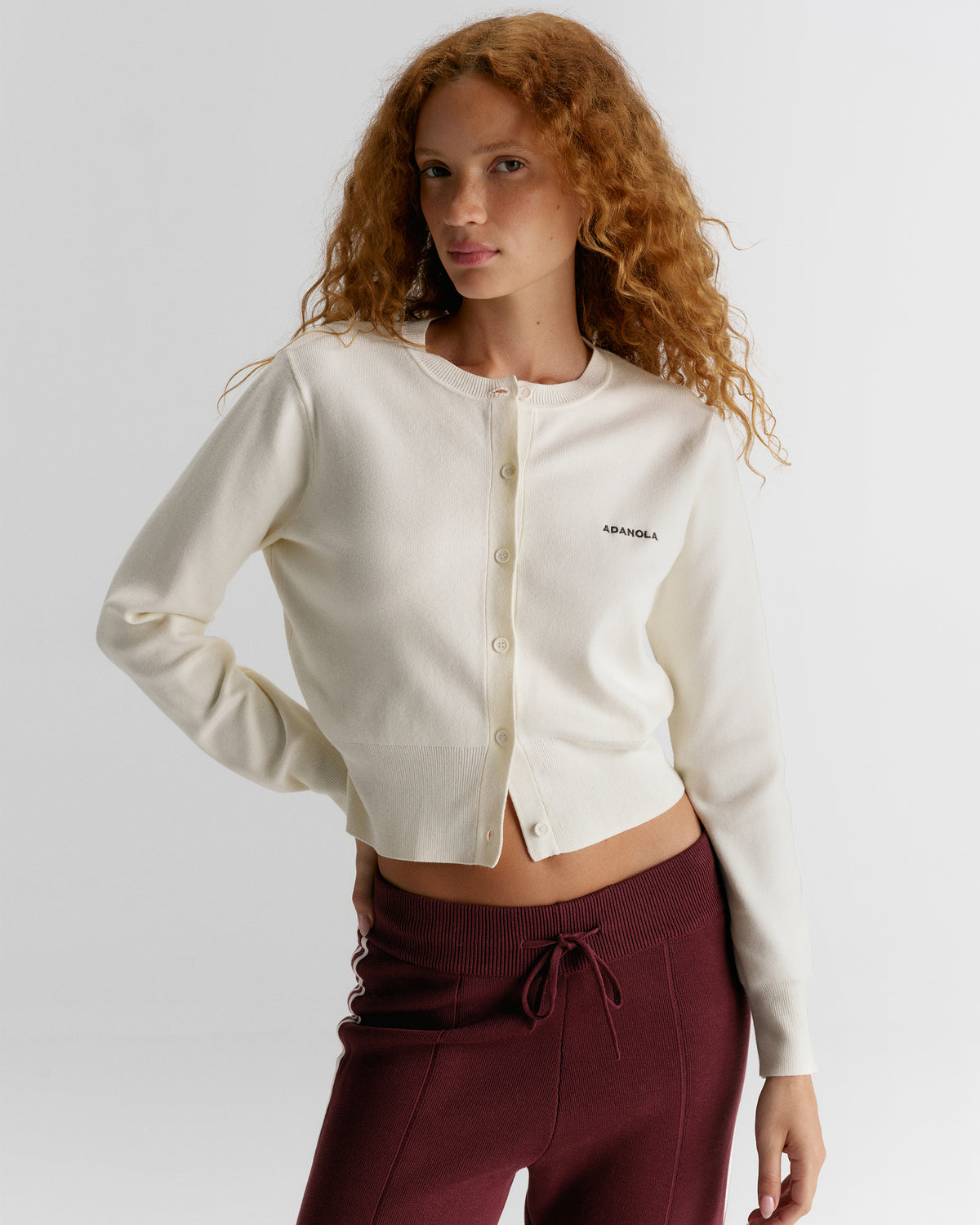 Knit Cardigan - Marshmallow White