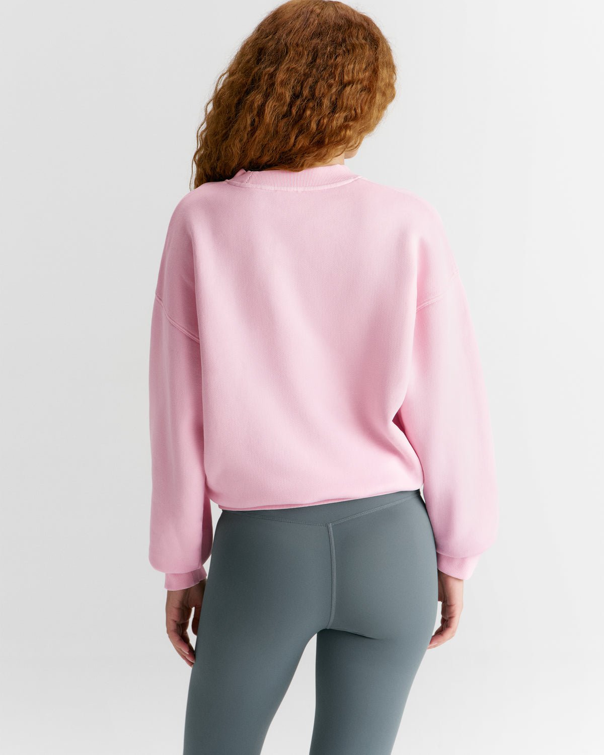 Vintage Relaxed Sweatshirt - Blush Pink