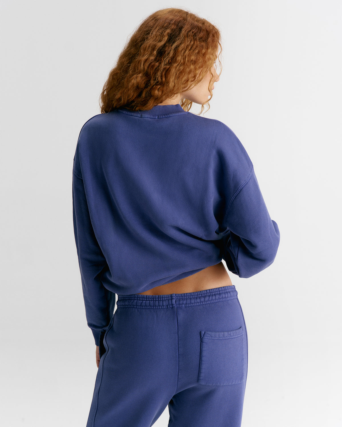 Vintage Relaxed Sweatshirt - Petrol Blue