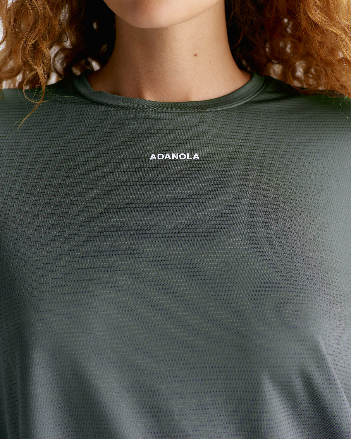 Mesh Active Long Sleeve T-shirt - Sea Green