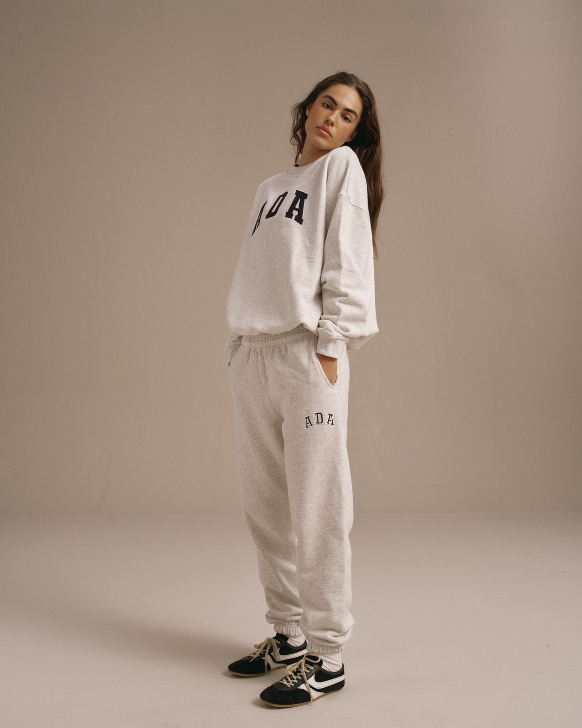 ADA Sweatpants Light Grey Melange
