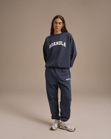 Varsity Sweatpants - Midnight Blue