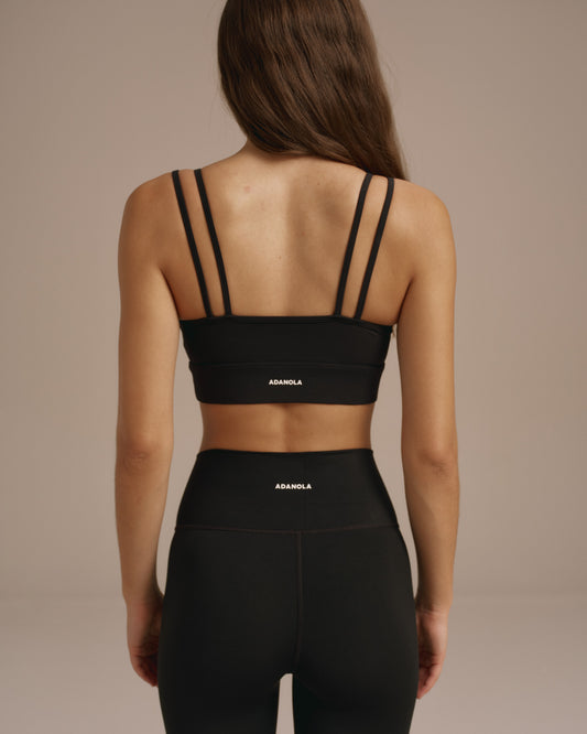 Ultimate Double Strap Bra - Black