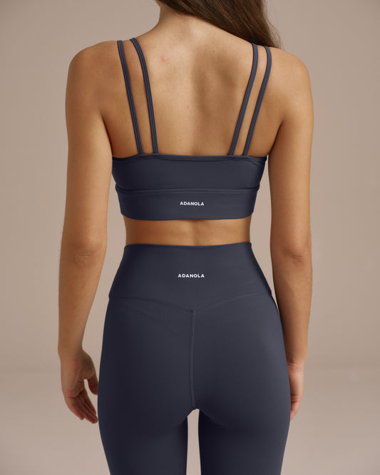 Ultimate Double Strap Bra - Midnight Blue
